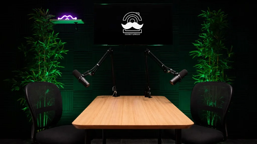 Captation de podcast dans le studio 20Cent Media