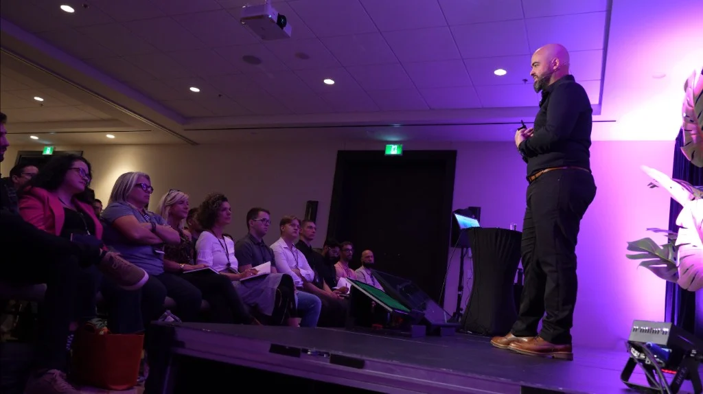 Multicam video setup at an event